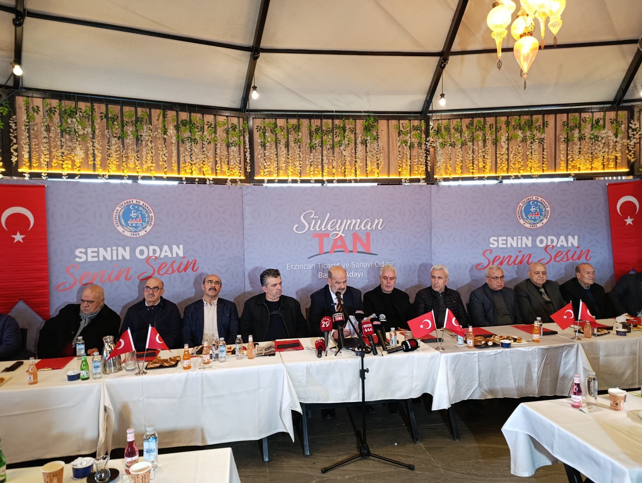 Süleyman Tan adaylığına yönelik basın açıklaması yaptı