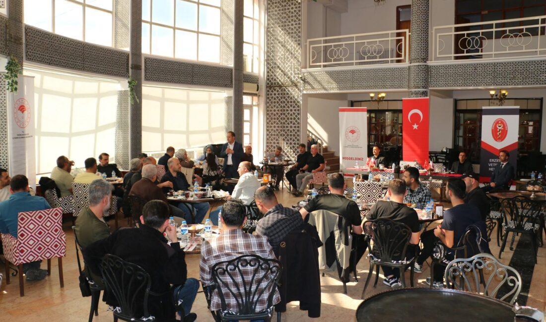 Erzincan’da Veteriner Hekimlerle İş Birliği ve İstişare Toplantısı Erzincan’da veteriner hekimlerle düzenlenen