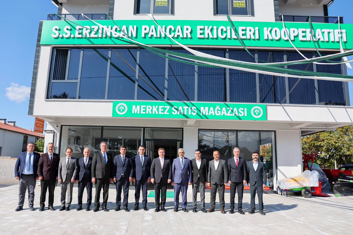 Vali  Aydoğdu’dan Erzincan Pancar Ekicileri Kooperatifine Ziyaret